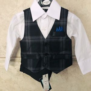 12 months baby boy 3 piece suit